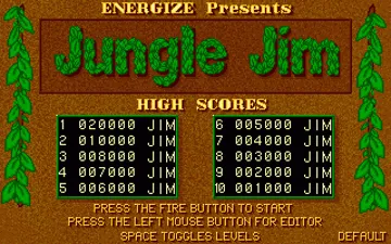 Jungle Jim screen shot title